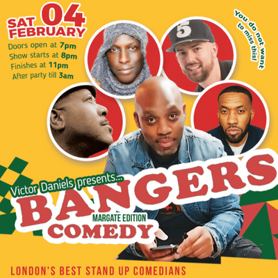 BANGERS COMEDY CLUB – SOLD OUT