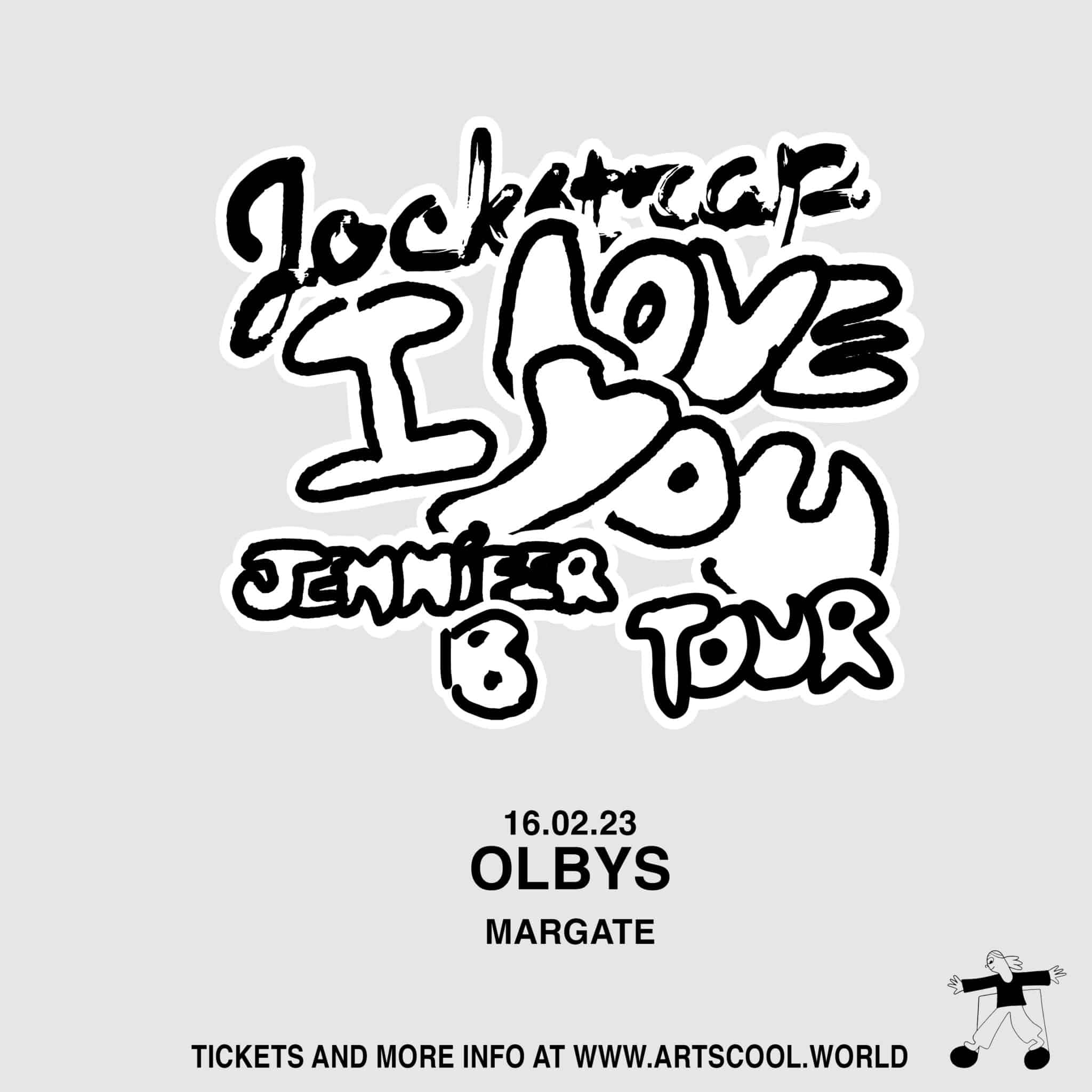 JOCKSTRAP – I LOVE YOU JENNIFER B TOUR