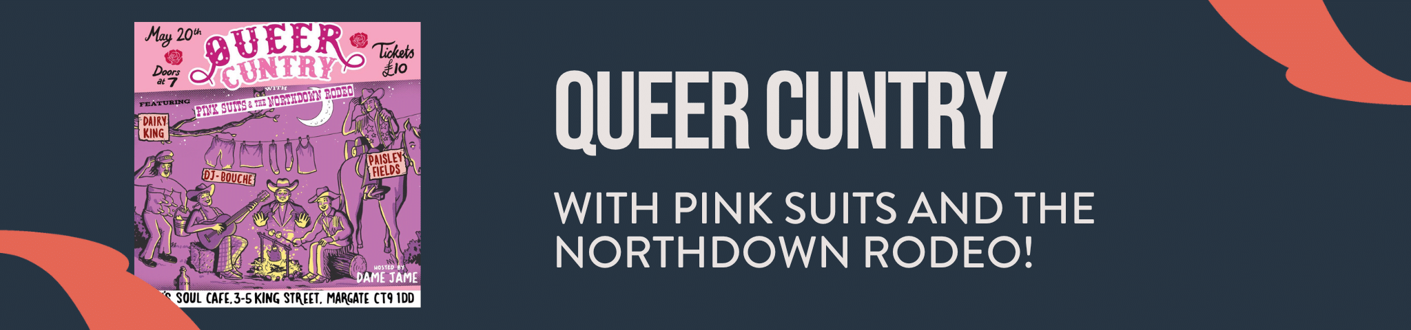 QUEER CUNTRY – 20TH MAY