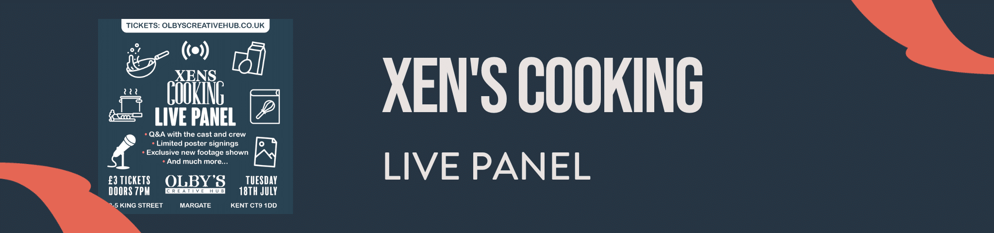 XEN’S COOKING LIVE PANEL – 18TH JULY 2023