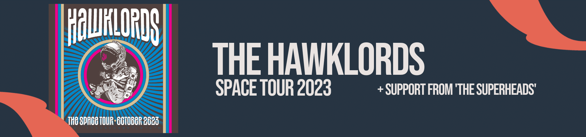 HAWKLORDS – THE SPACE TOUR 2023 – 26TH OCTOBER