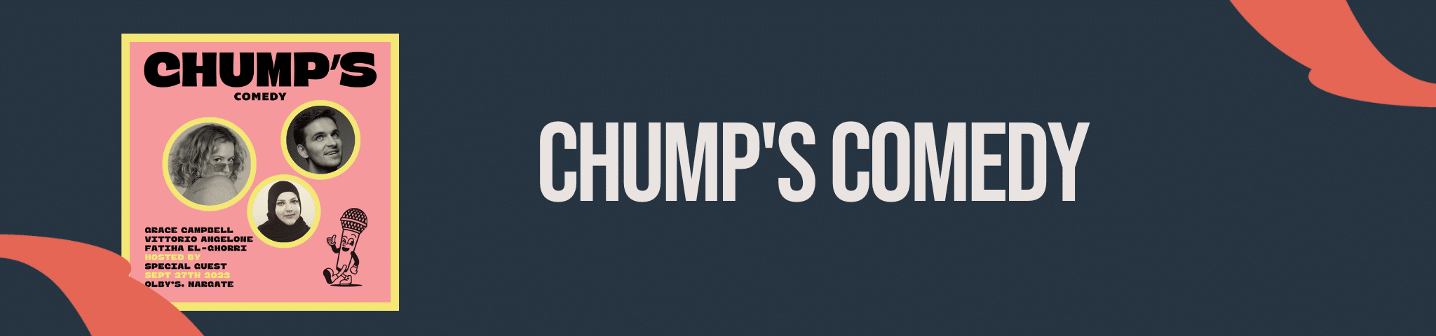 CHUMP’S COMEDY – 27TH SEPTEMBER 2023