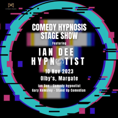 IAN DEE: COMEDY HYPNOSIS STAGE SHOW – 10TH NOVEMBER 2023