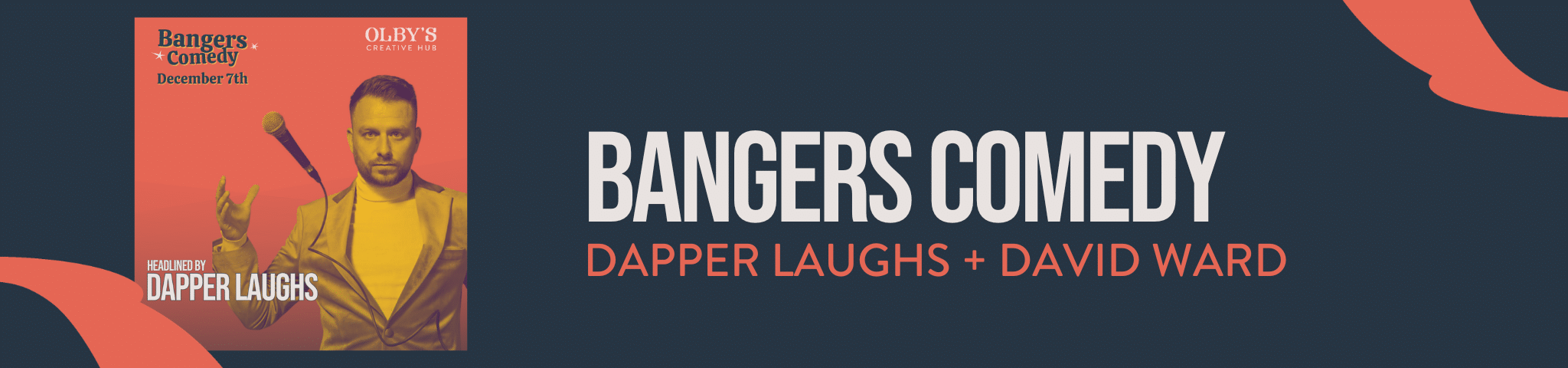 BANGERS COMEDY (MARGATE CHRISTMAS EDITION) – 7TH / 8TH DECEMBER 2024