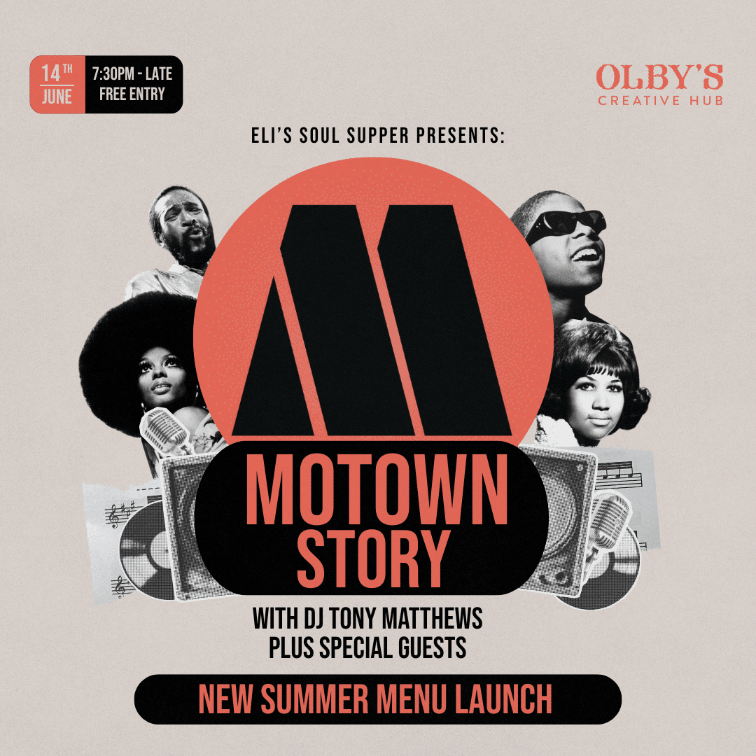 ELI’S SOUL SUPPER – MOTOWN STORY – 14TH JUNE 2025