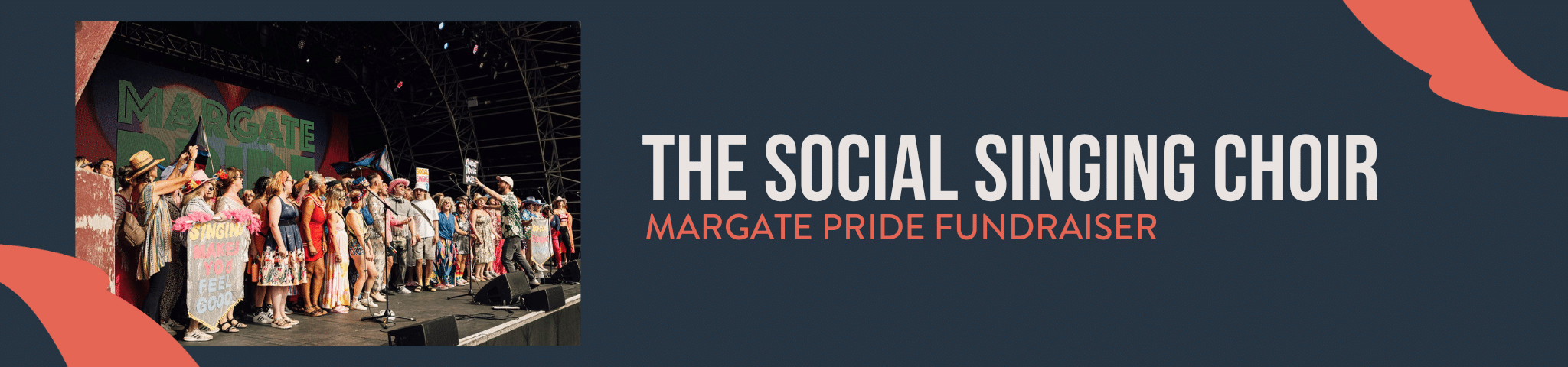 THE SOCIAL SINGING CHOIR – MARGATE PRIDE FUNDRAISER – 5TH JUNE 2025