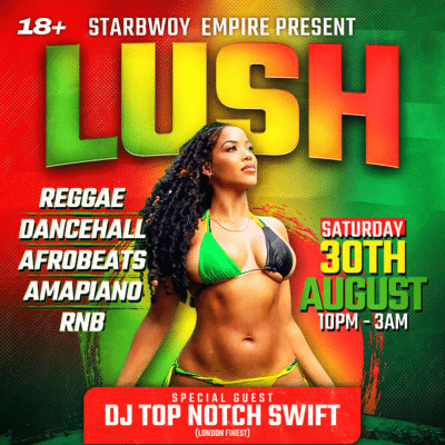 LUSH – 30TH AUGUST 2025