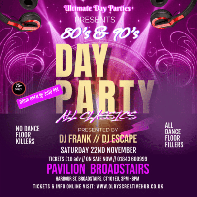 80’S & 90’S CLASSICS PARTY @ THE PAVILION – 22ND NOV 2025