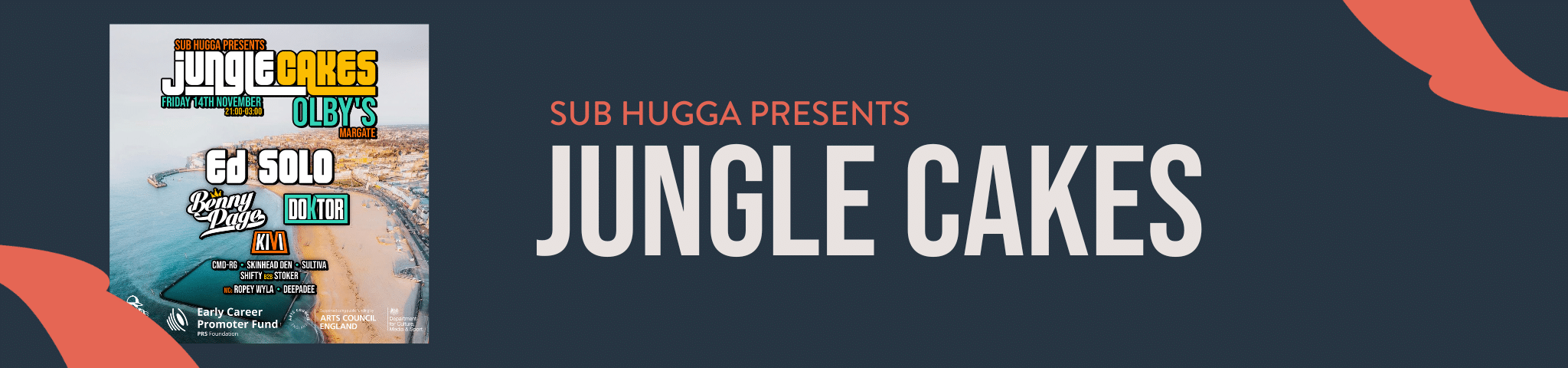 SUB HUGGA PRESENTS JUNGLE CAKES – 14TH NOV 2025