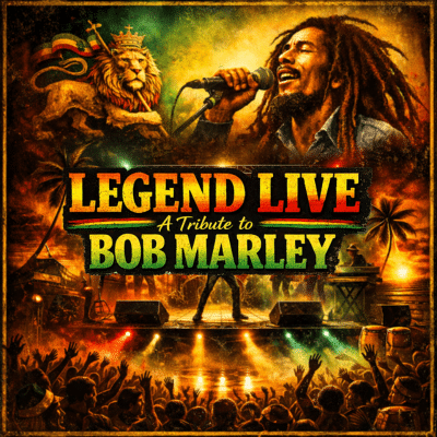 LEGEND LIVE – A TRIBUTE TO BOB MARLEY – 5TH APRIL 2026 – PAVILION BROADSTAIRS