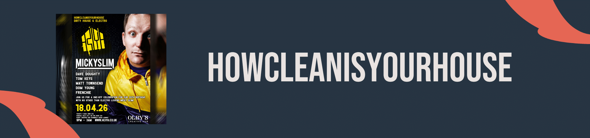 HOWCLEANISYOURHOUSE – 18TH APRIL 2026